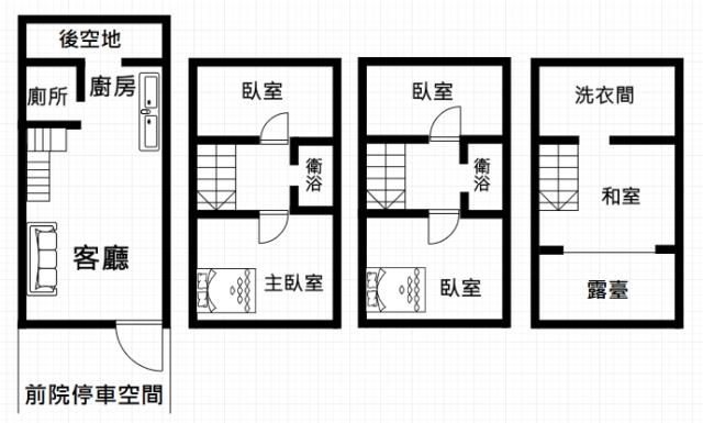 台中沙鹿透天-2