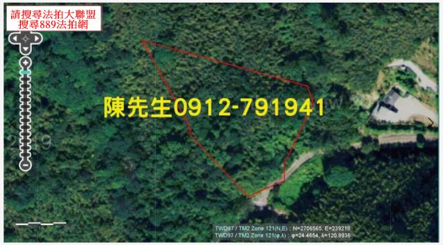 獅潭法拍山坡地-12