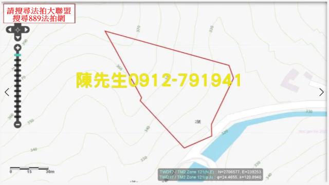 獅潭法拍山坡地-8