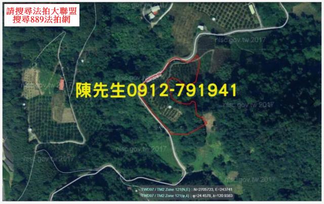 苗栗泰安法拍山坡地-5