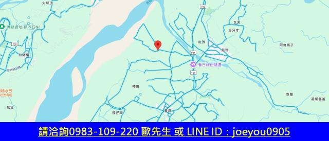 花蓮玉里拍賣農地-8
