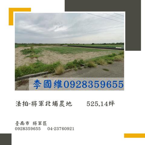 將軍法拍農地-1