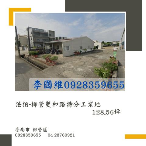 台南柳營法拍建地-1