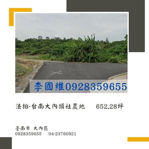 台南農地法拍-1